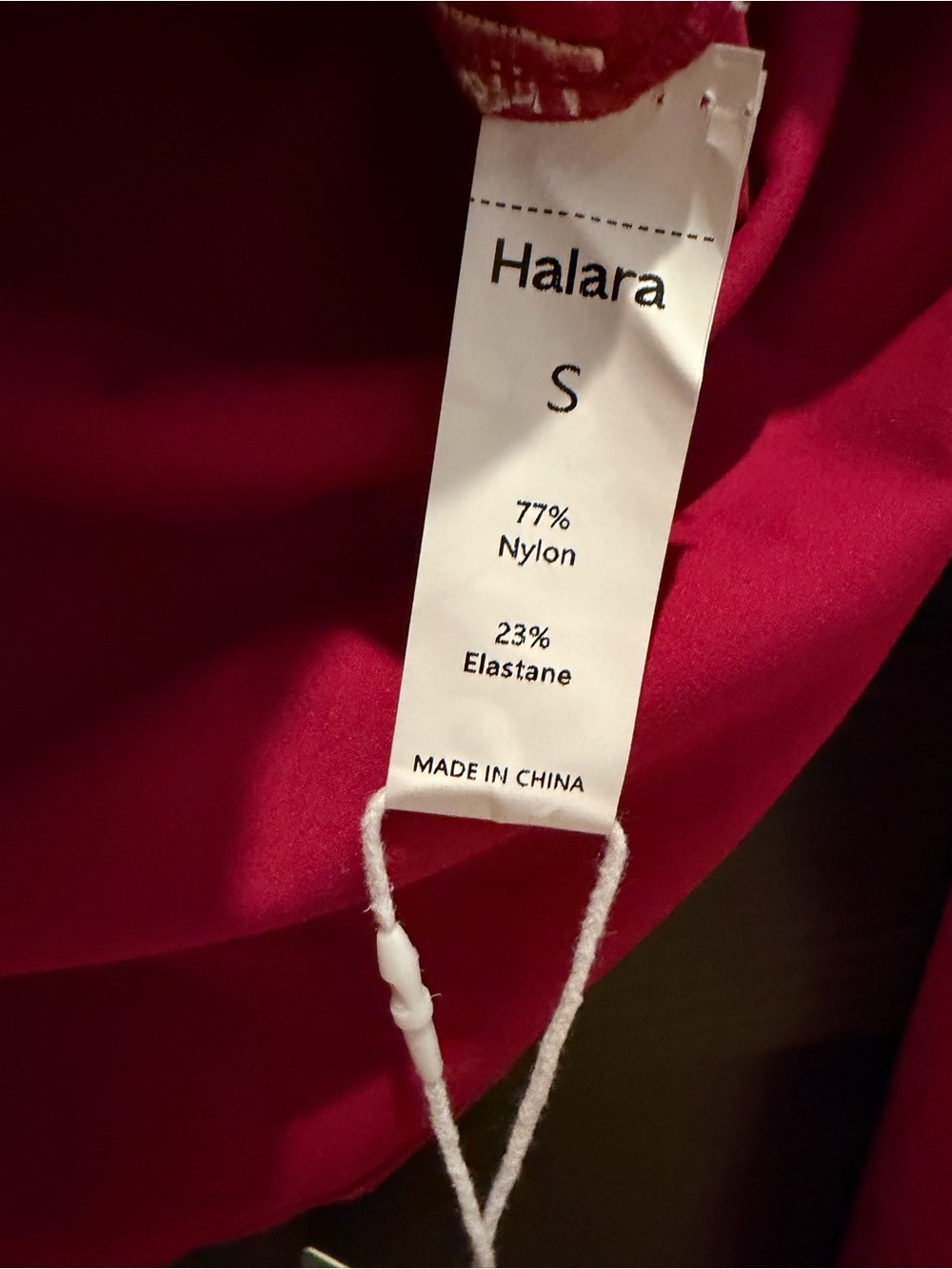 NWT Halara Berry Pink Full Zip Active Jacket Thumbholes Fitted Athletic Sz S - Picture 6 of 6